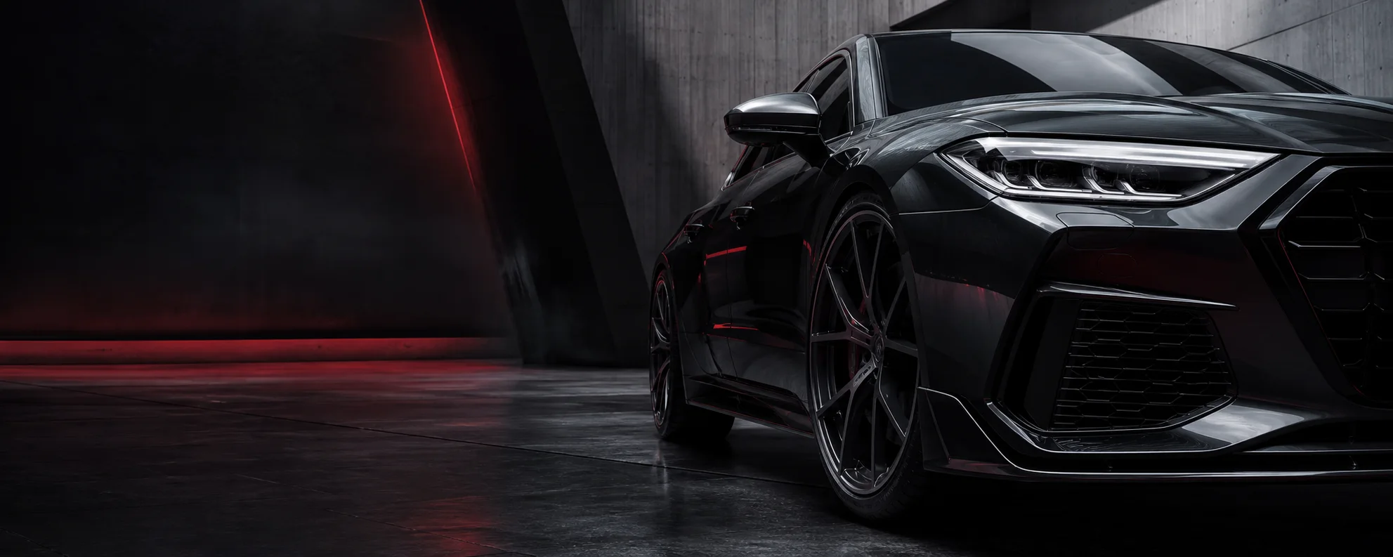 Cinematic automotive hero